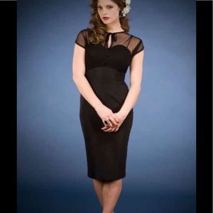 Stop Staring Black Twilight Dress